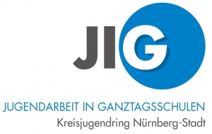Logo der JIG - Jugendarbeit in Ganztagsschulen